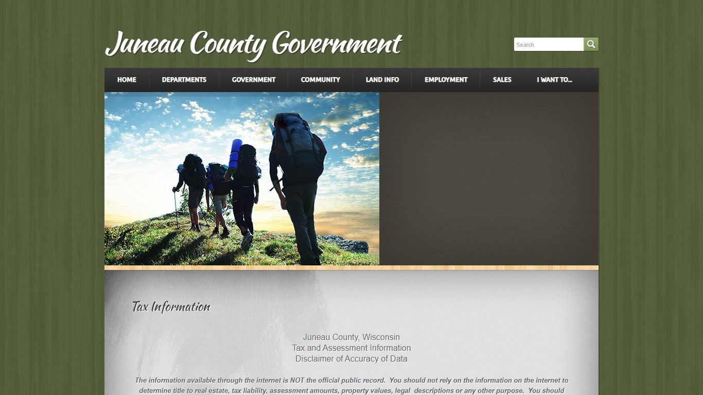 Tax Information - Juneau County Government